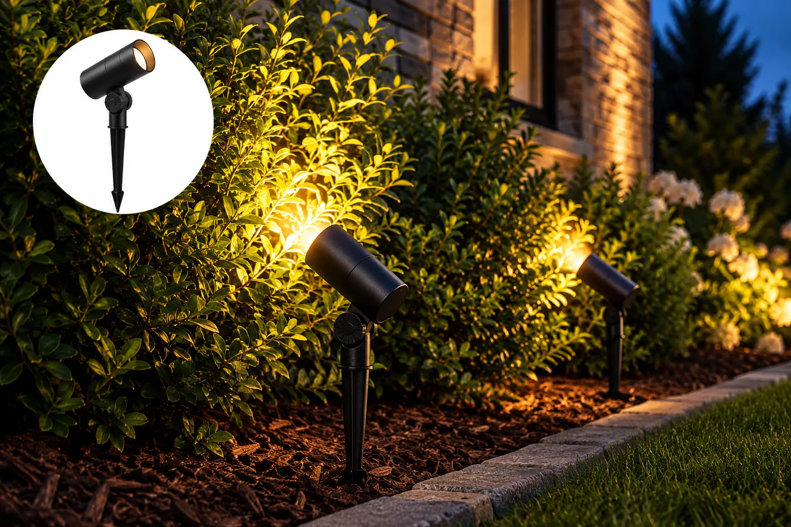 Pointer Light — permanent outdoor LED fixture
