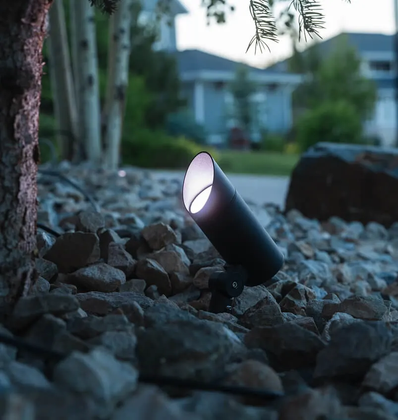 Pointer Light shown in use on a Western Canada property